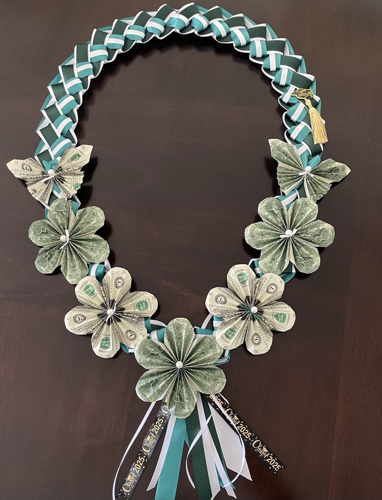 Class Of 2026 PIN AVAILABLE Hawaii Money Lei-Graduation. $19 cash Back value!