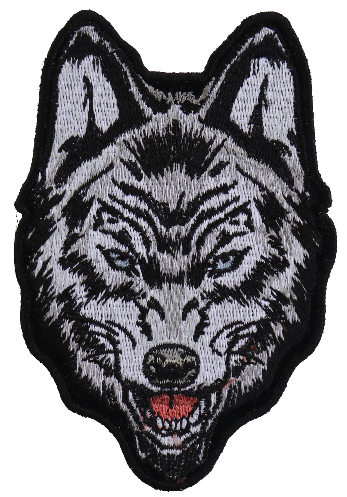 Iron on Wolf Patch – 3×4.5 inch – P5656