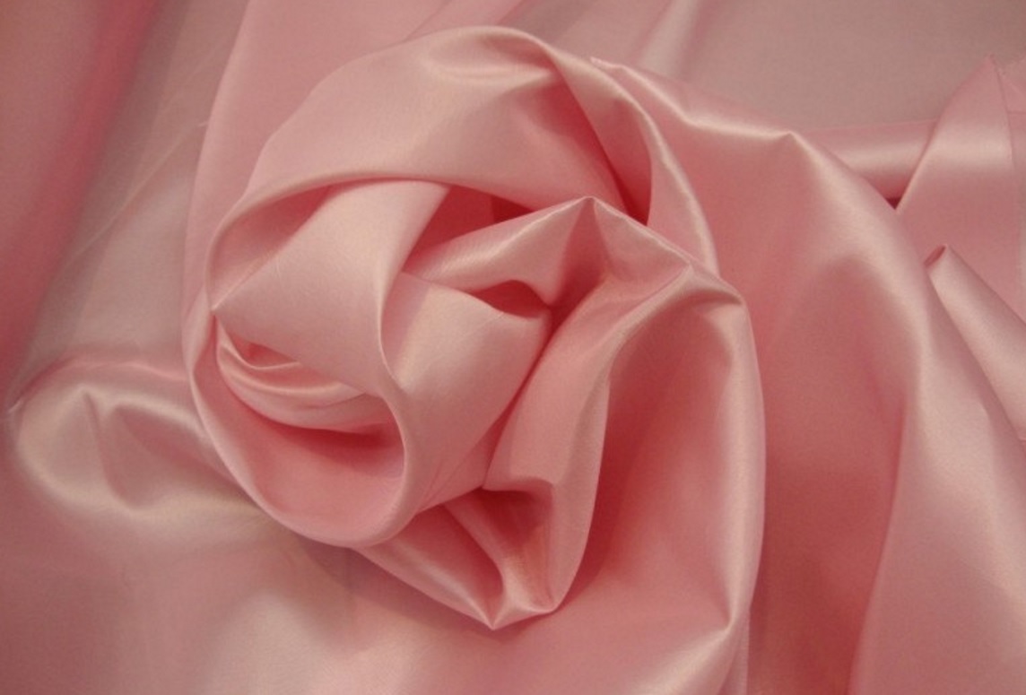 Taffeta Solid Fabric PINK / 58″ Wide / Sold by yard dress gown curtain
