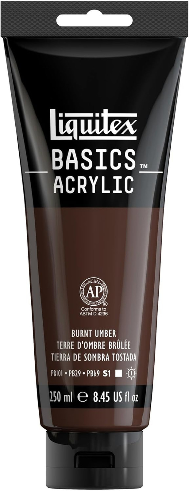 BASICS Acrylic Paint, 118Ml (4-Oz) Tube, Titanium White