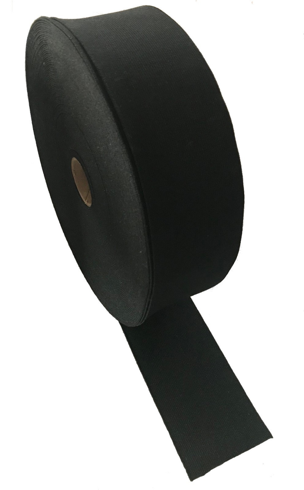 NEK BLACK 3″ WOVEN ELASTIC – 50 YARD ROLL – LATEX-FREE – MADE IN USA