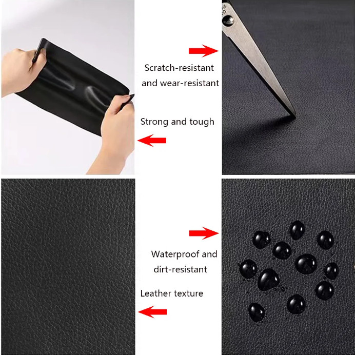 Leather Repair Kit Self-Adhesive Patch Stick ON Sofa Clothing Car Seat Couch&US