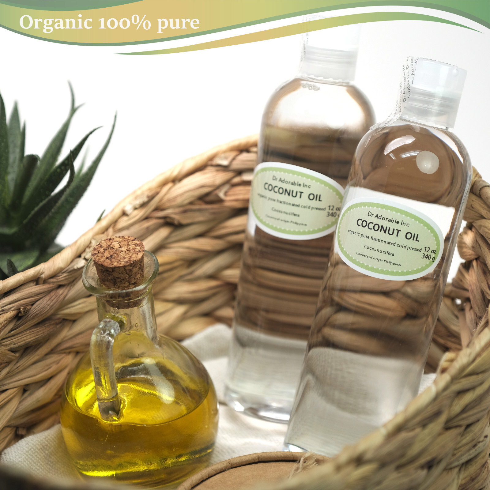 Fractionated Coconut Oil,Massage Oil, Body Oil, Moisturiz By Dr.Adoroble 2oz-7lb