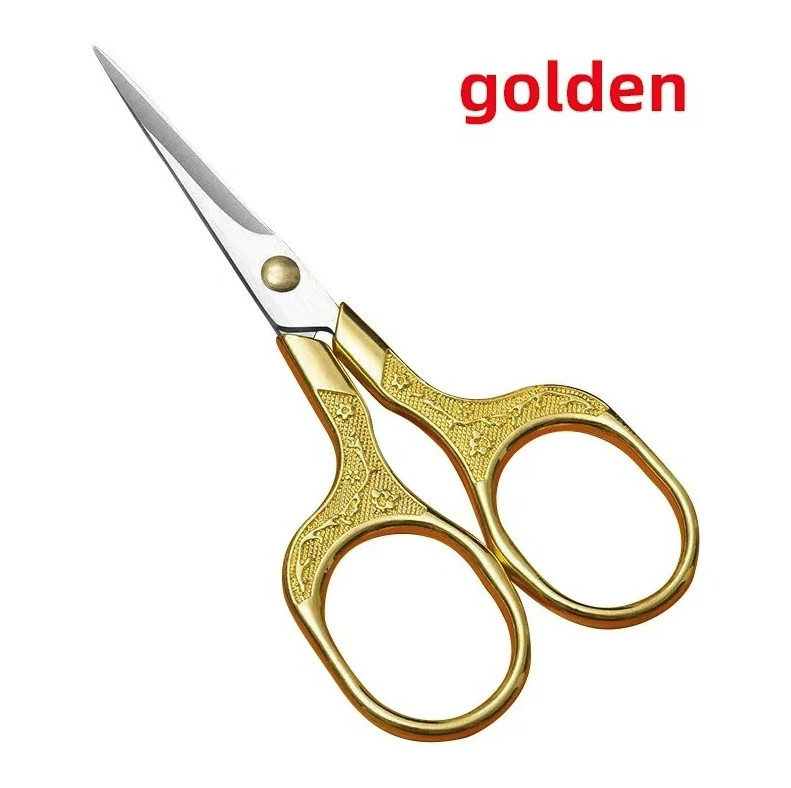 1pc Retro Stainless Steel Sewing Scissors Embroidery Fabric Cutter – NEW
