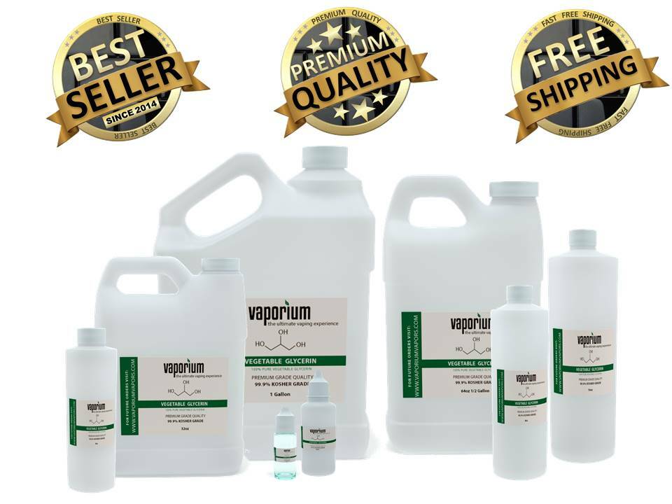 Vegetable Glycerin 99.9% Pure USP Kosher Non GMO VG Food Grade 64oz DISCOUNTED