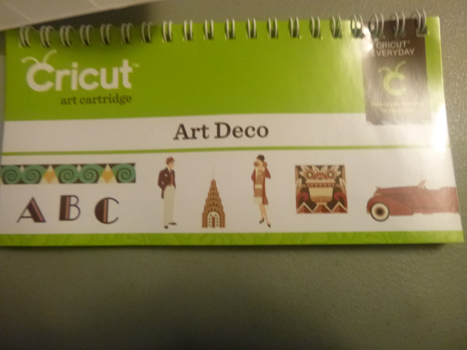 Cricut Art Cartridge – Art Deco – Unlinked – In Box unused