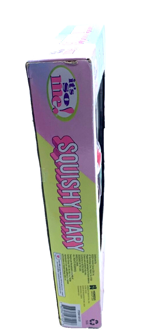 Children’s Squishy Unicorn Diary Ages 6+ Diary With Pen And Stickers New In Box