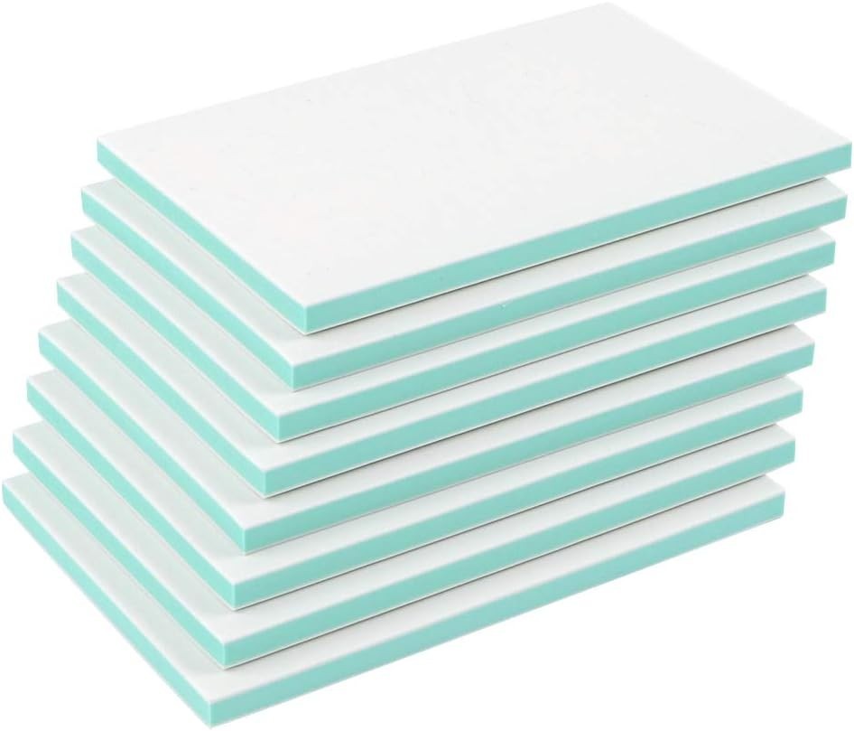 Printmaking Supplies: 8pcs Rubber Stamp Carving Blocks