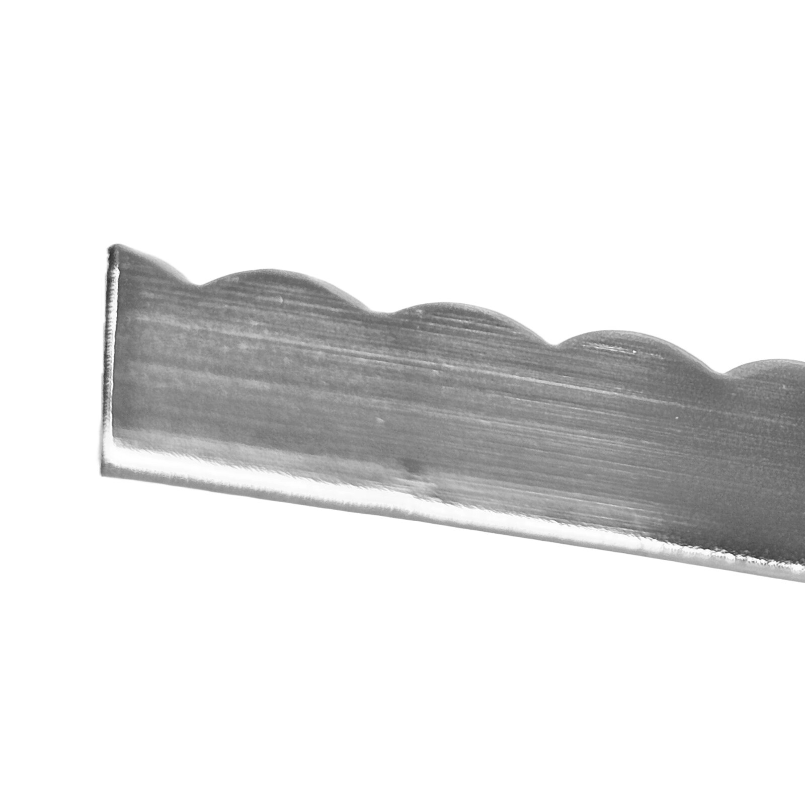 Scalloped Bezel Wire 999 Fine Silver Flat Strip (9 size variations) made in USA