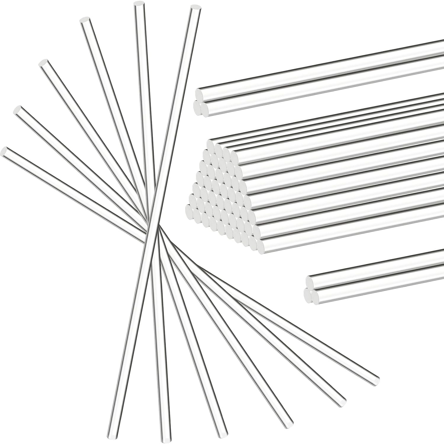 Clear Acrylic Dowel Rods 12 Inch 30 Pcs DIY Craft Dowel Rods Supplies Acrylic