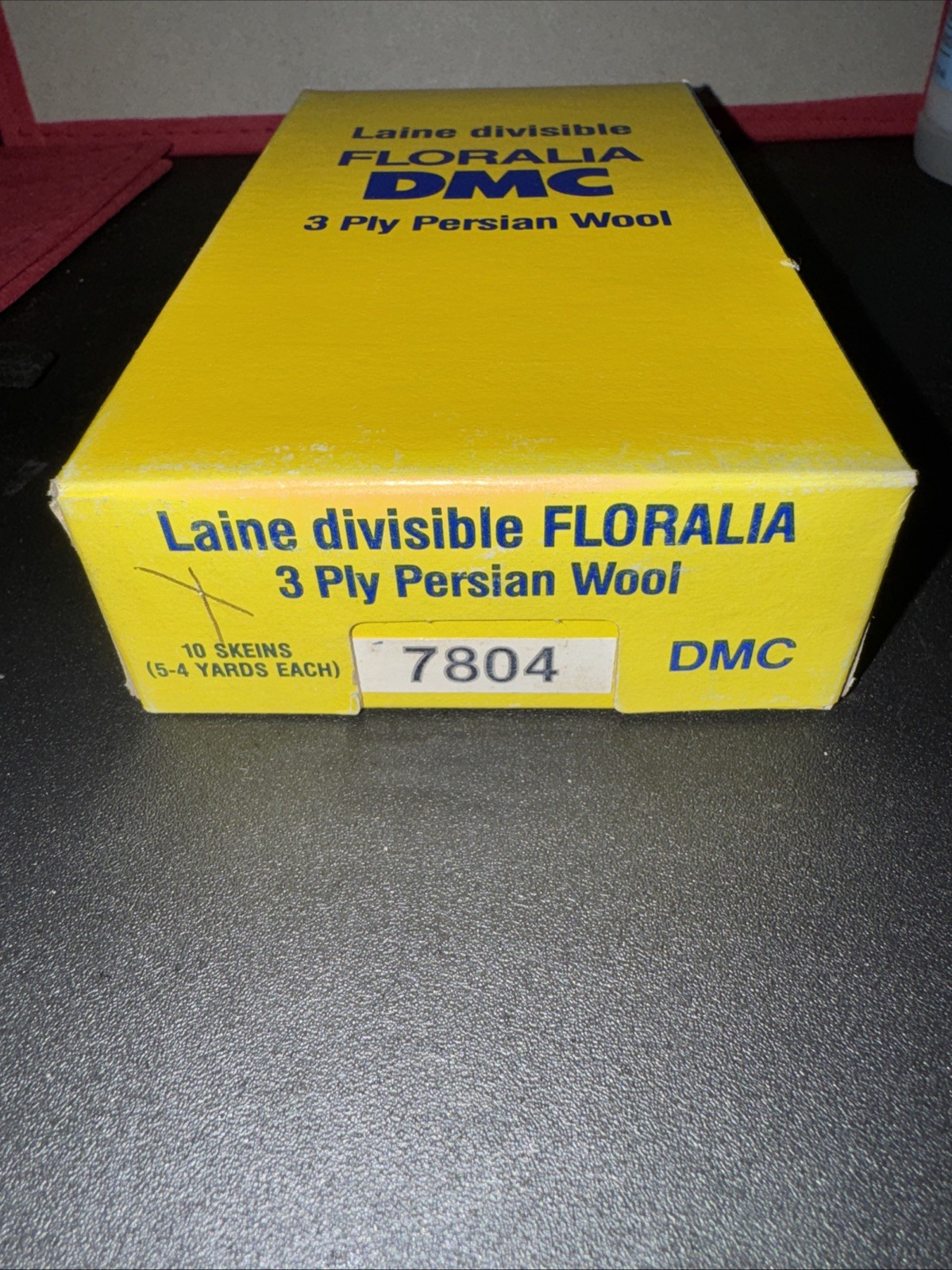 DMC Floralia Laine 3 Ply Persian Wool 3 Ply Yarn- #7804- Box Of 10