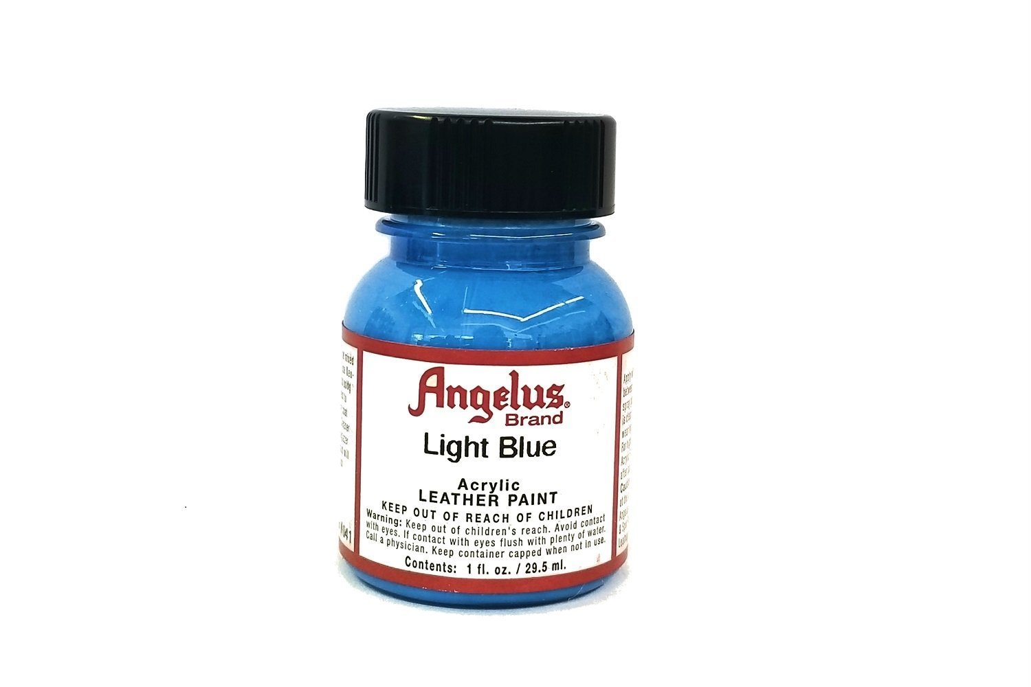 Angelus Acrylic Leather Paints shoes/purse Color Light Blue – 1 oz
