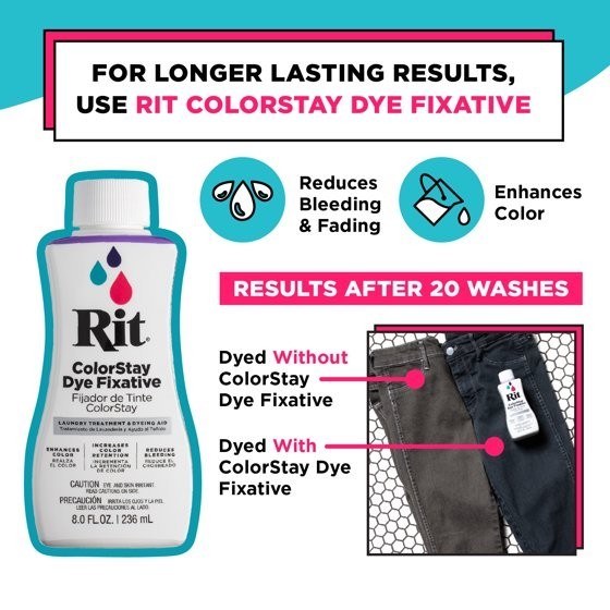(2 pack) Rit, All Purpose Liquid Dye, Black, 8 fl oz Free Expedited Shipping