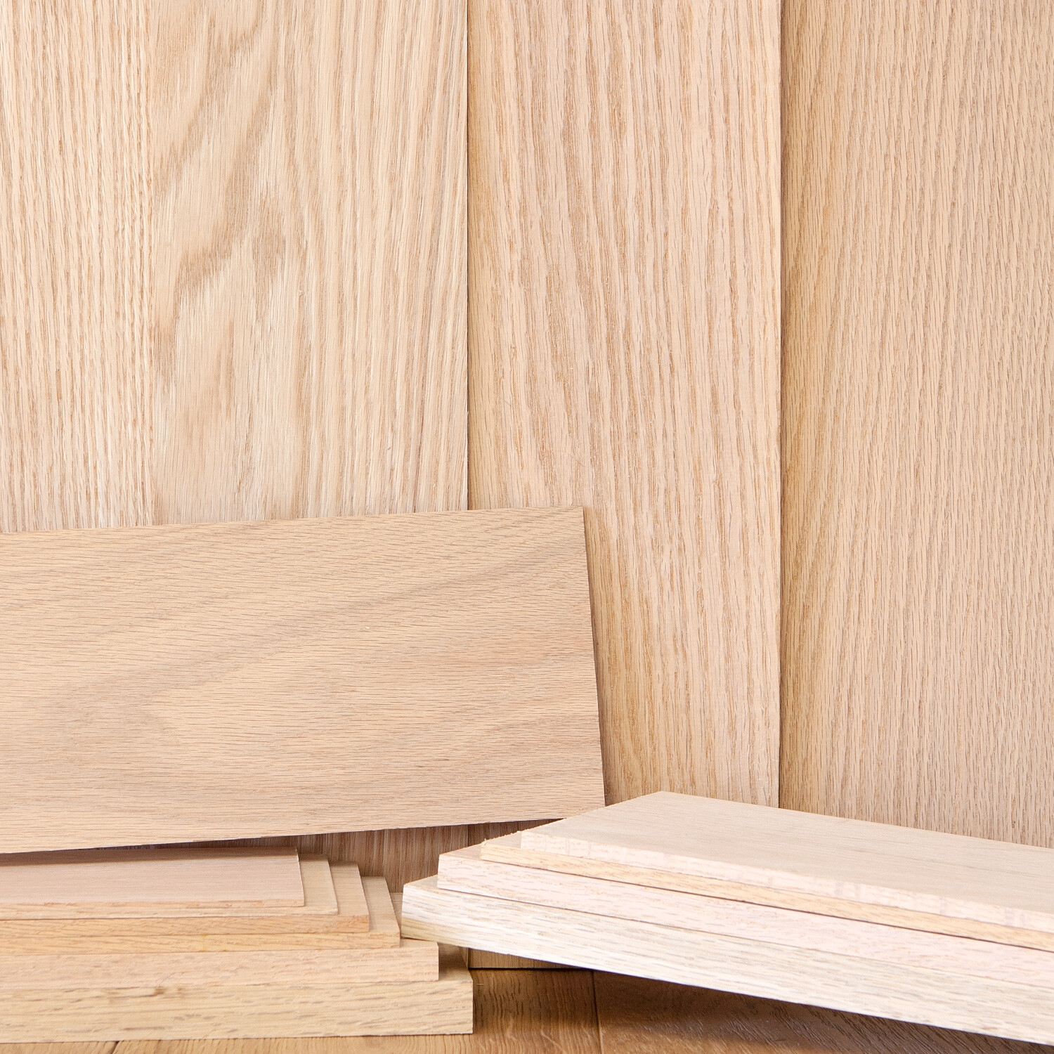 1/8″, 1/4″, 1/2″ & 3/4″ S4S Red Oak Dimensional Lumber