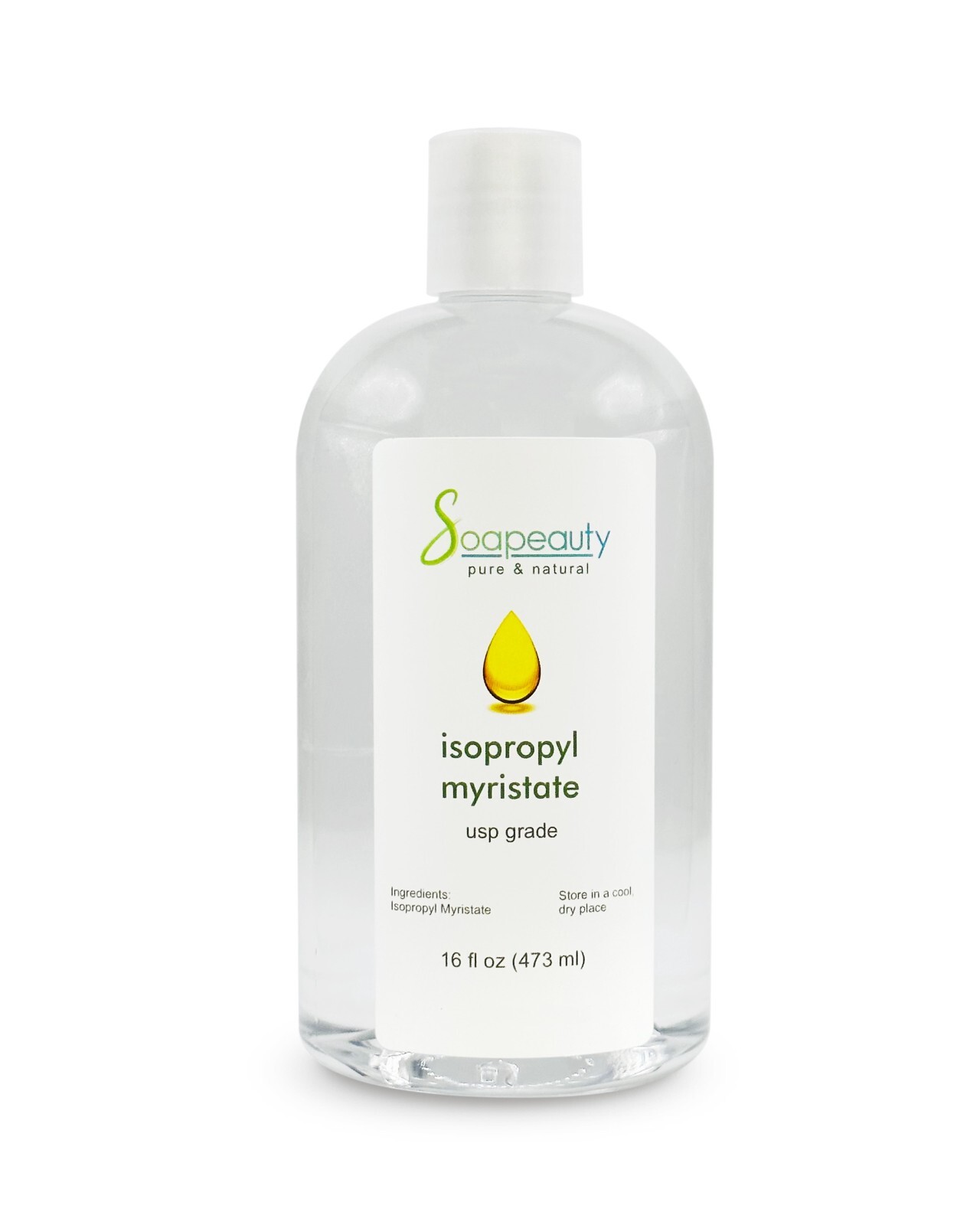 ISOPROPYL MYRISTATE IPM Natural Surfactant USP Grade 16 OZ