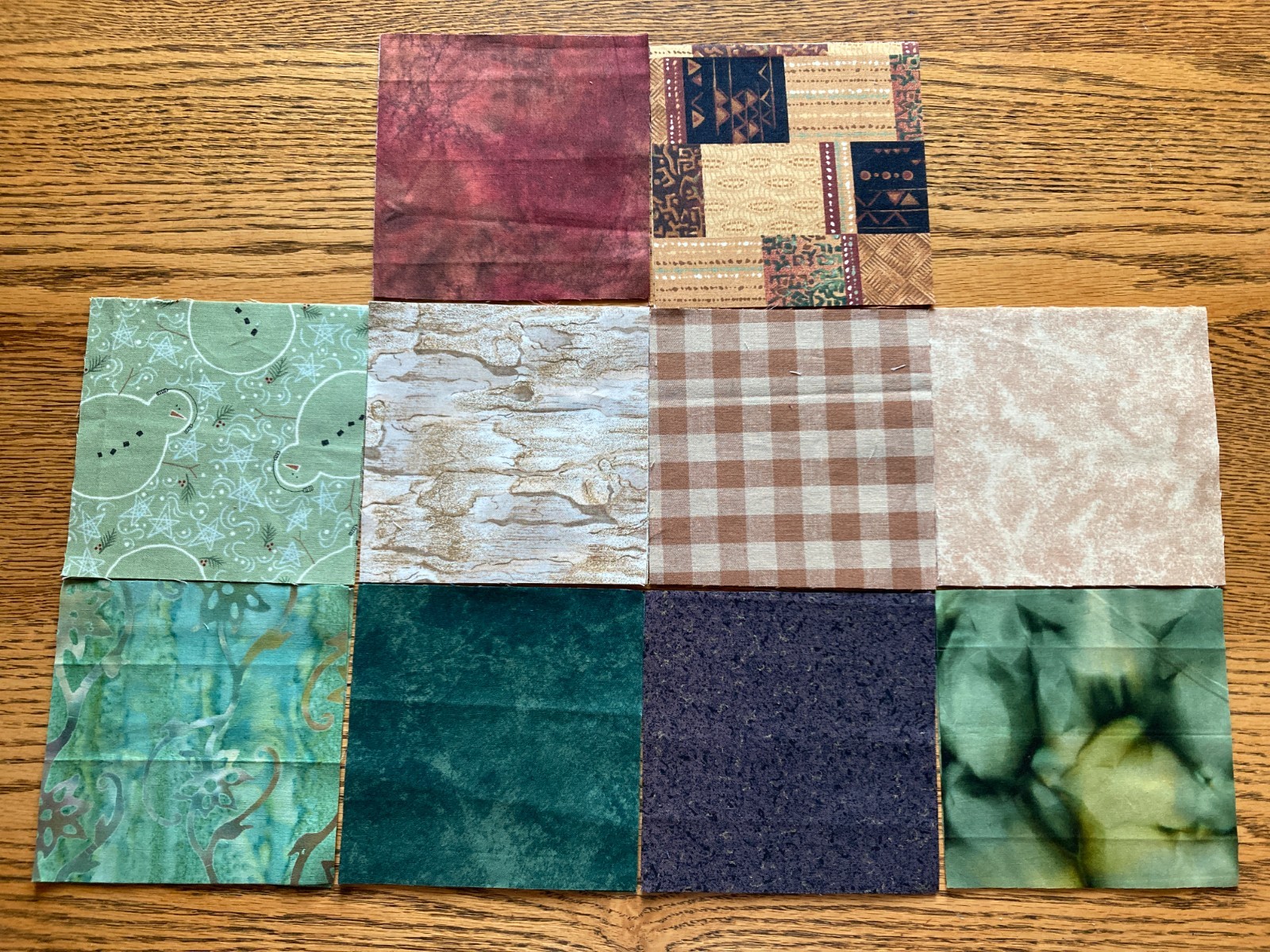 Lot 300, 5″ x 5″ Fabric Squares Precut Quilt Blocks 3 of Each All Pictured (2)